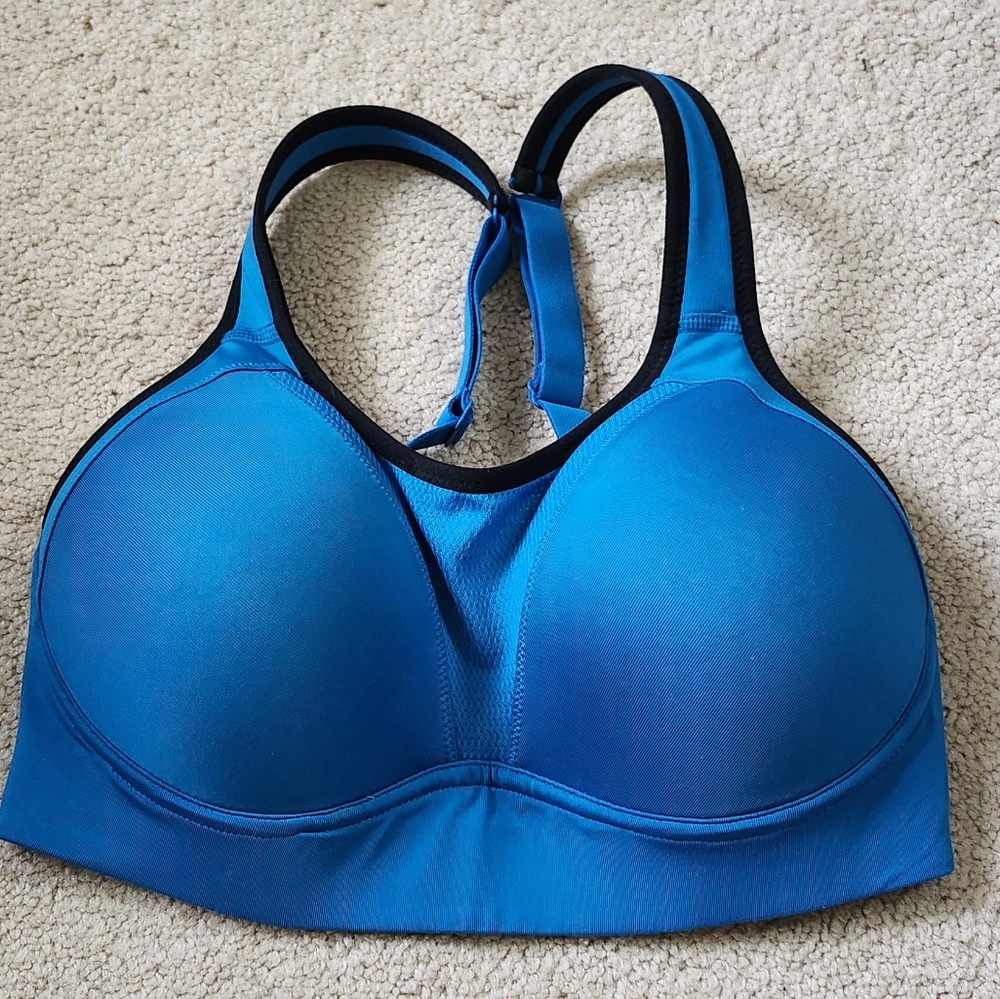 Champion Blue Racerback Sports Bra